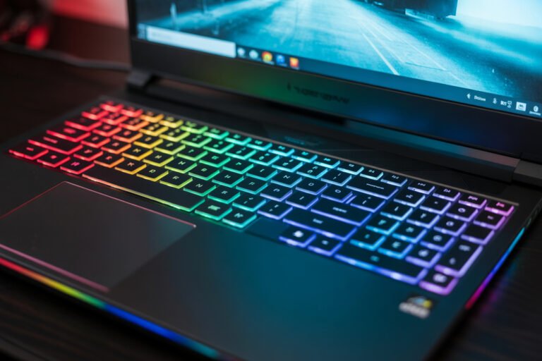 Two gaming laptops compared showing specifications and performance differences between MSI Katana 15 HX and Acer Nitro V 16 AI